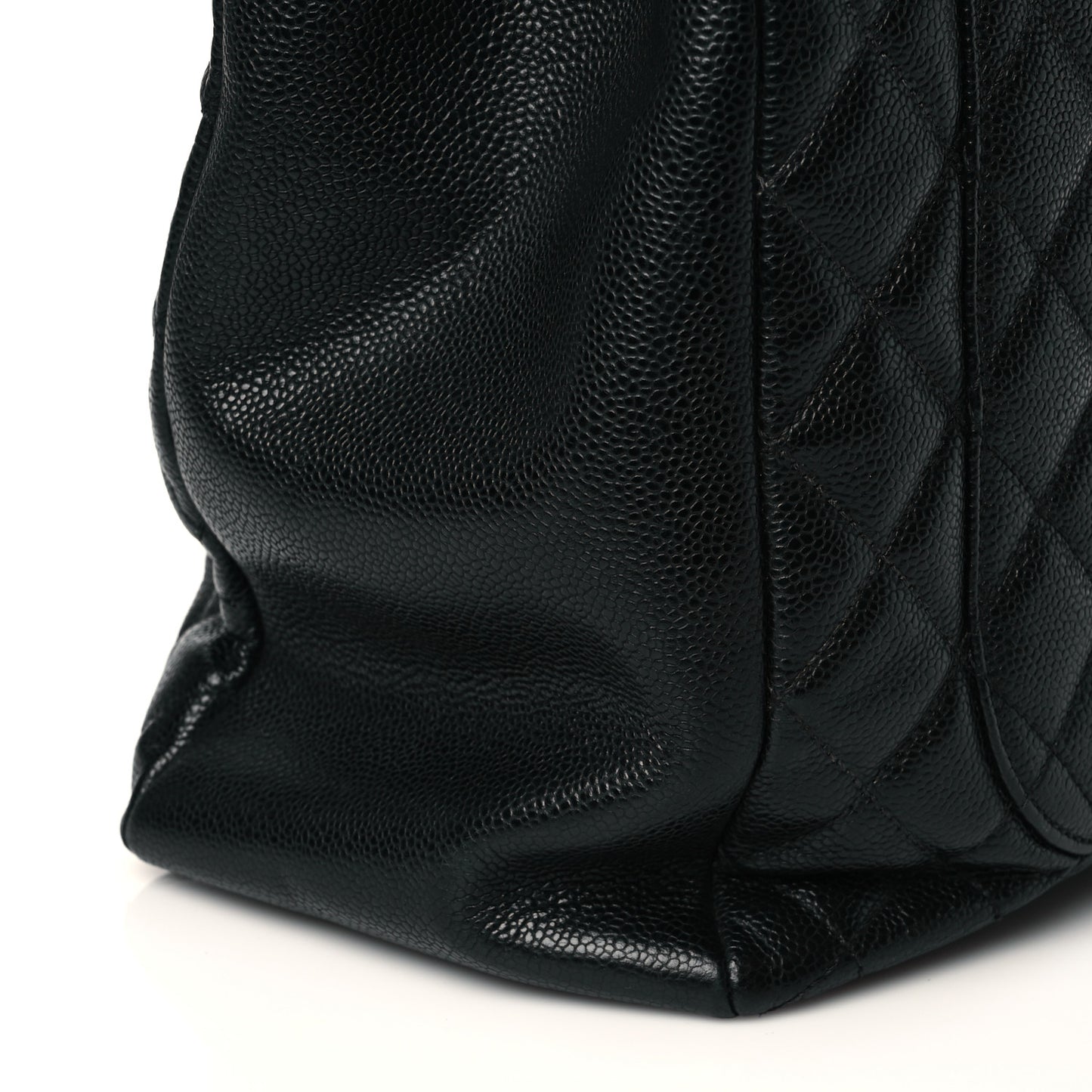 Caviar Quilted XL Grand Shopping Tote GST Black