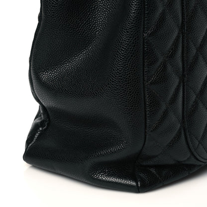 Chanel Caviar Quilted XL Grand Shopping Tote GST Black 12 of 12
