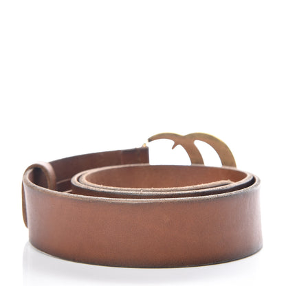 Gucci Faded Calfskin Double G 40mm Belt 85 34 Cuir 3 of 7