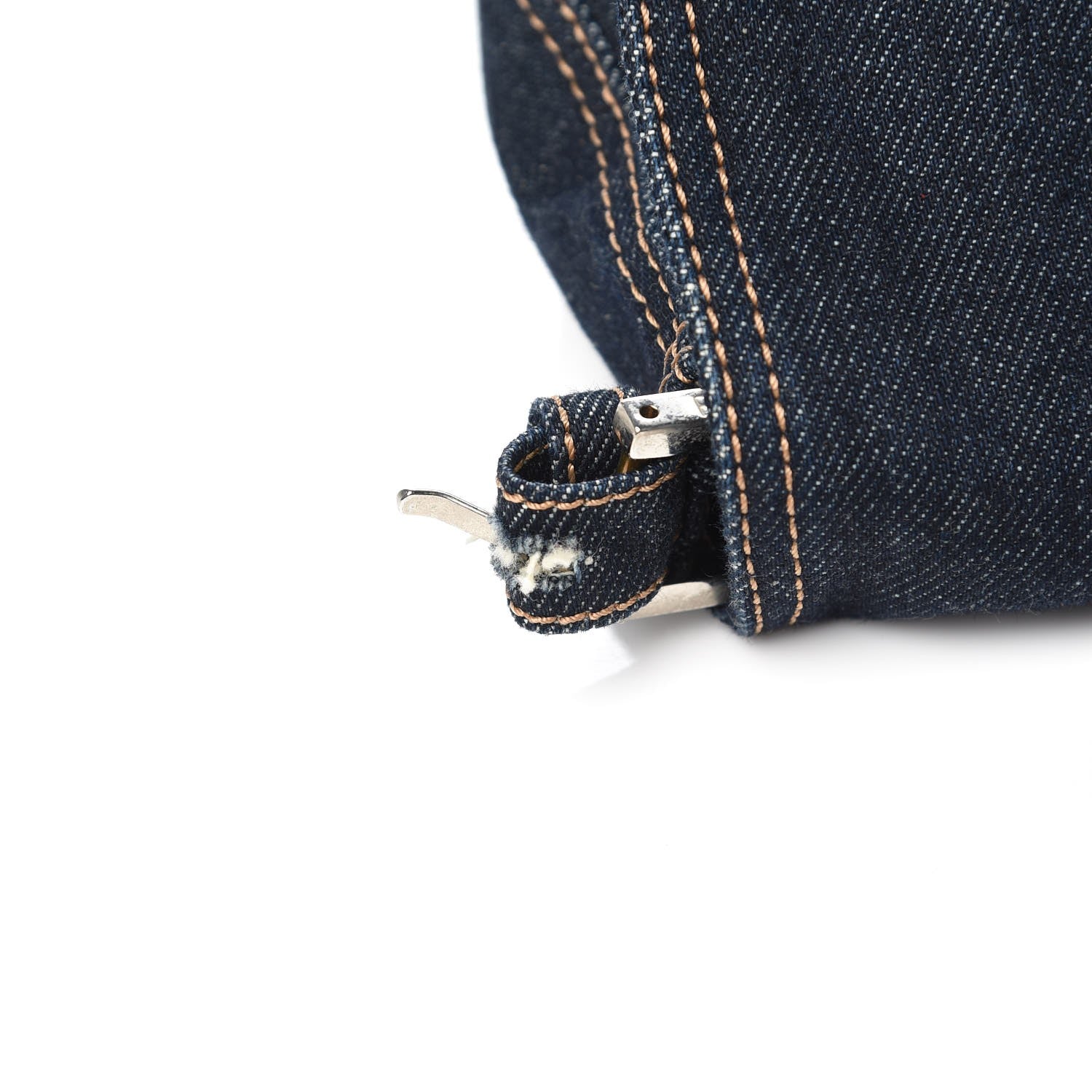 Fendi Denim Baguette Blue 9 of 12