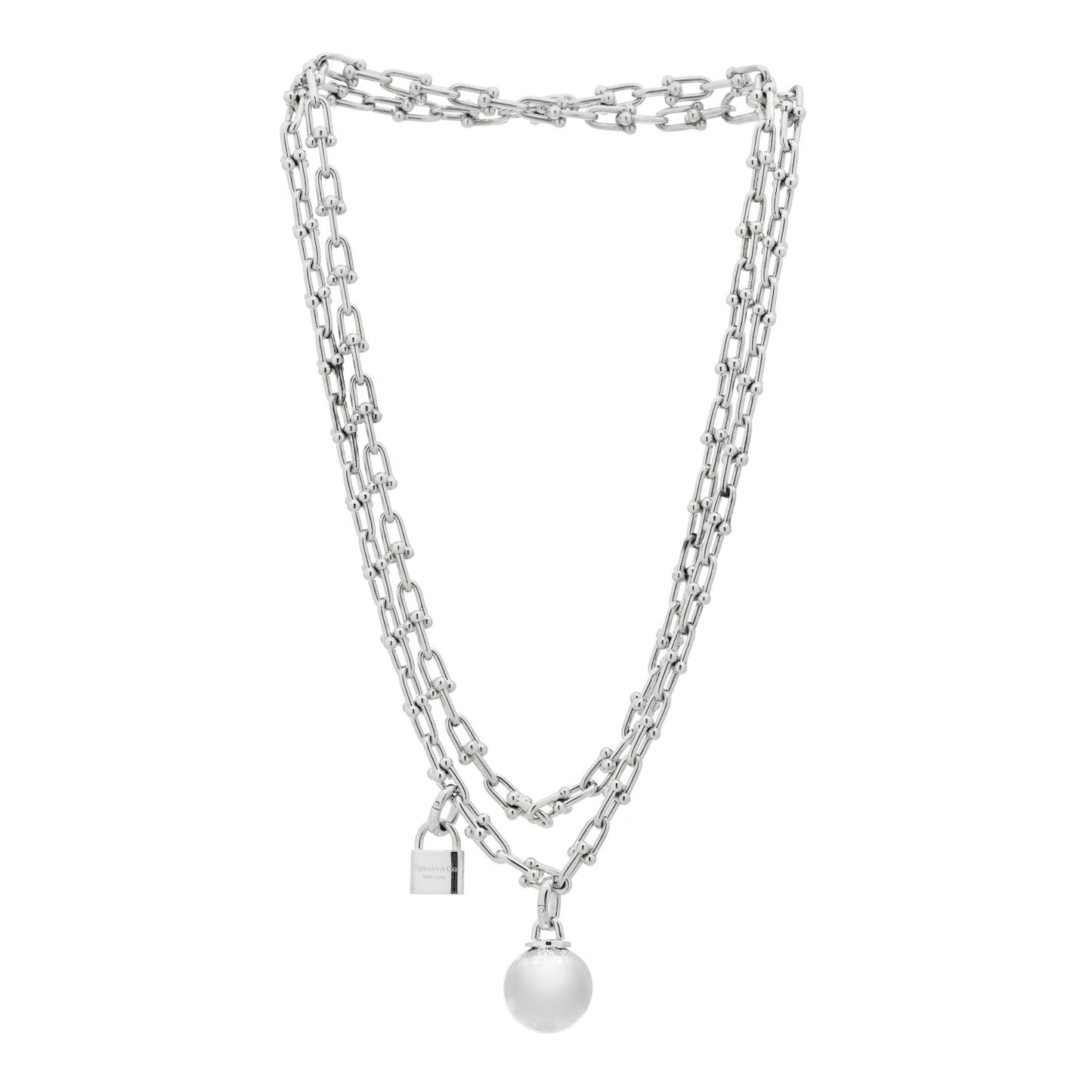 Sterling Silver HardWear Wrap Necklace