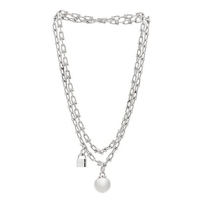 Tiffany Sterling Silver HardWear Wrap Necklace 3 of 5