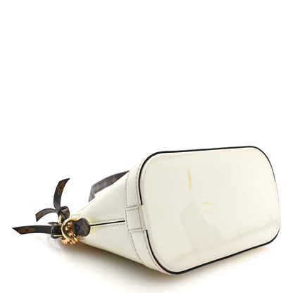 Louis Vuitton Patent Monogram Alma Mini Snow 4 of 11