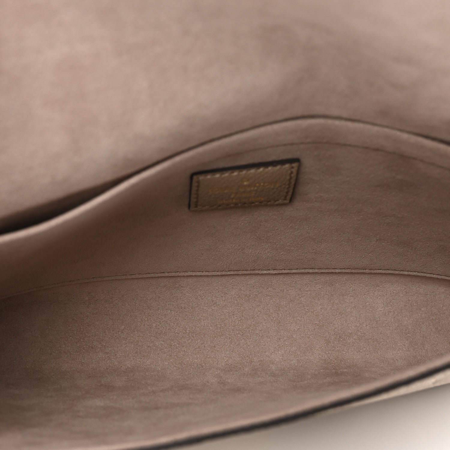 Louis Vuitton Empreinte Monogram Giant Felicie Pochette Tourterelle Creme 6 of 9