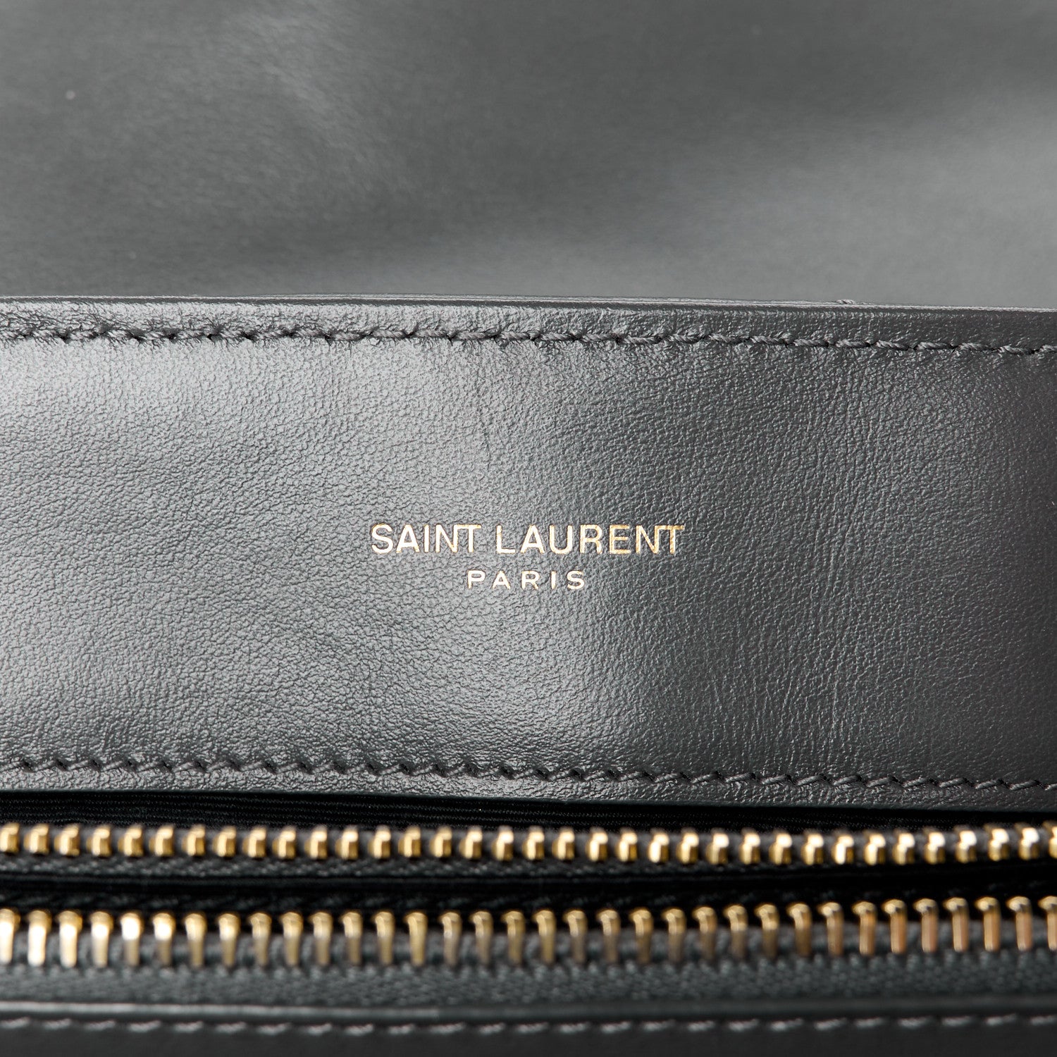 Saint Laurent Calfskin Y Quilted Monogram Medium Loulou Chain Satchel Storm 6 of 12