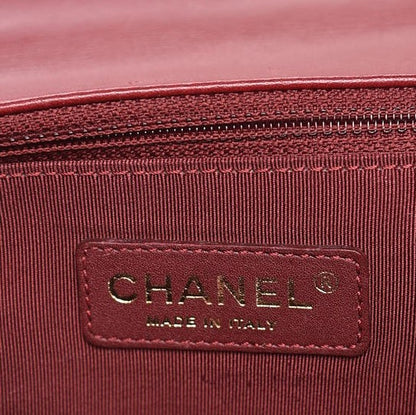 Chanel Lambskin Quilted New Medium Boy Flap Red 7 of 15