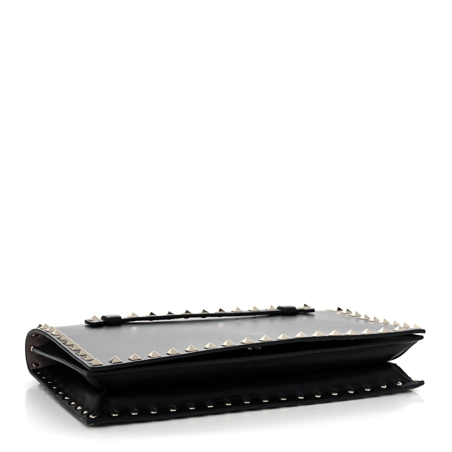 Valentino Garavani Nappa Rockstud Wristlet Clutch Black 5 of 12