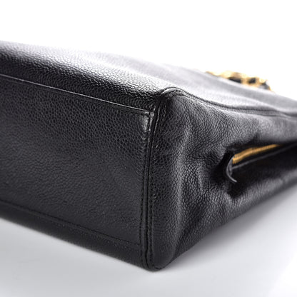 Chanel Caviar Shoulder Bag Black 9 of 9