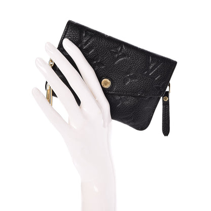 Louis Vuitton Empreinte Key Pouch Black 2 of 7