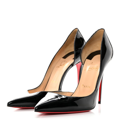 Christian Louboutin Patent Iriza 100 Pumps 40.5 Black 3 of 23