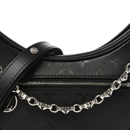 Louis Vuitton Calfskin Monogram Loop H27 Black 7 of 9