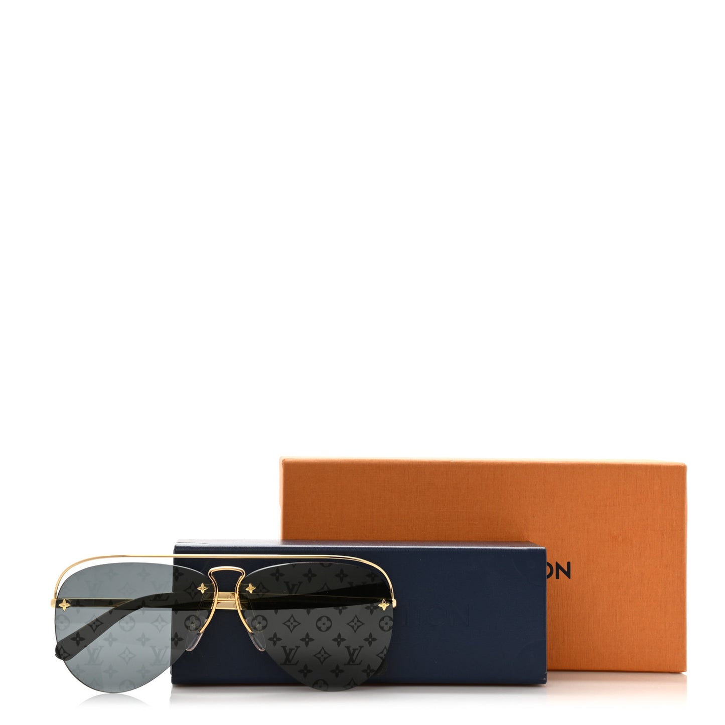 Monogram Grease Sunglasses Z1172W Gold