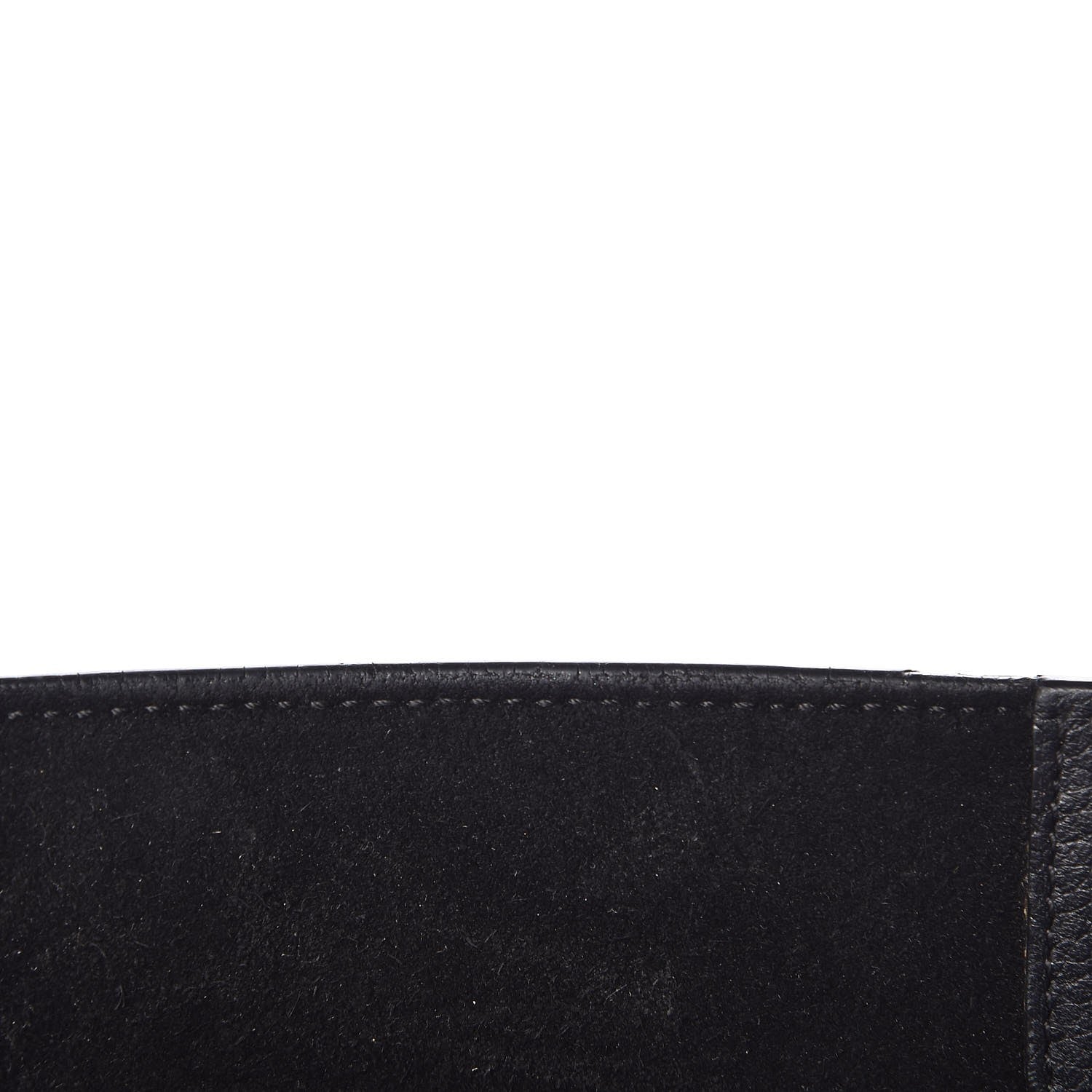 Celine Soft Grained Calfskin Sangle Bucket Bag Black 7 of 8