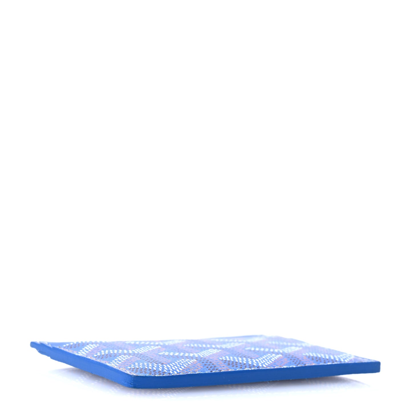 Goyardine Saint Sulpice Card Holder Sky Blue