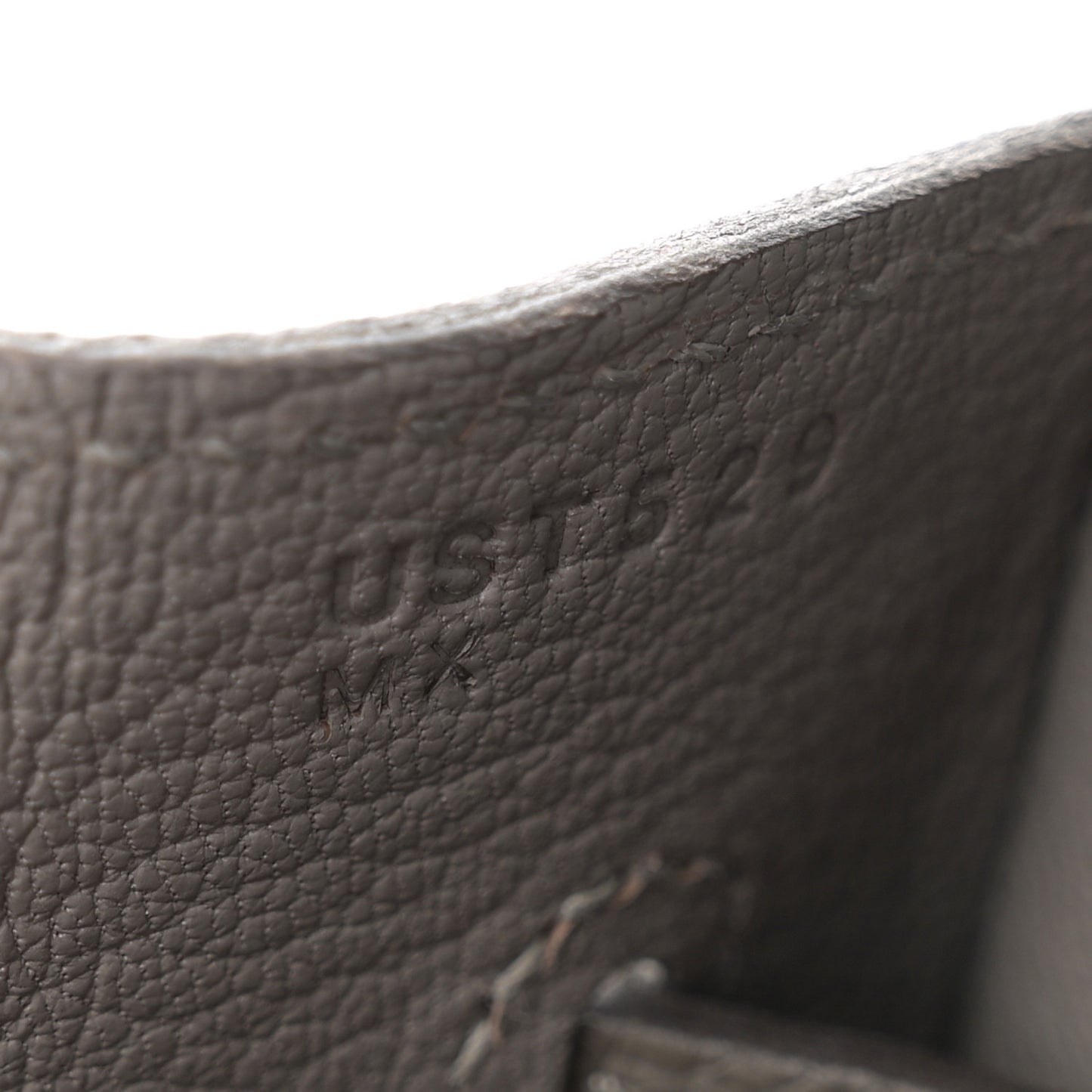Epsom Birkin Sellier 30 Gris Meyer