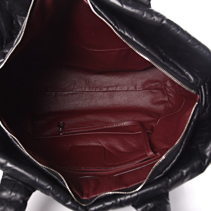 Chanel Lambskin Quilted Large Coco Cocoon Tote Black 5 of 10