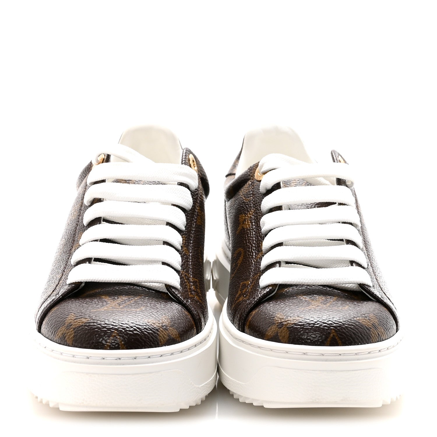 Louis Vuitton Monogram Epi Time Out Sneakers 39.5 Black White 37 3 of 9