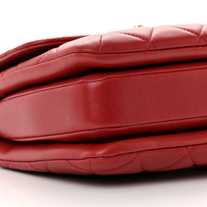 Chanel Lambskin Quilted Small Trendy CC Flap Dual Handle Bag Red 9 of 17