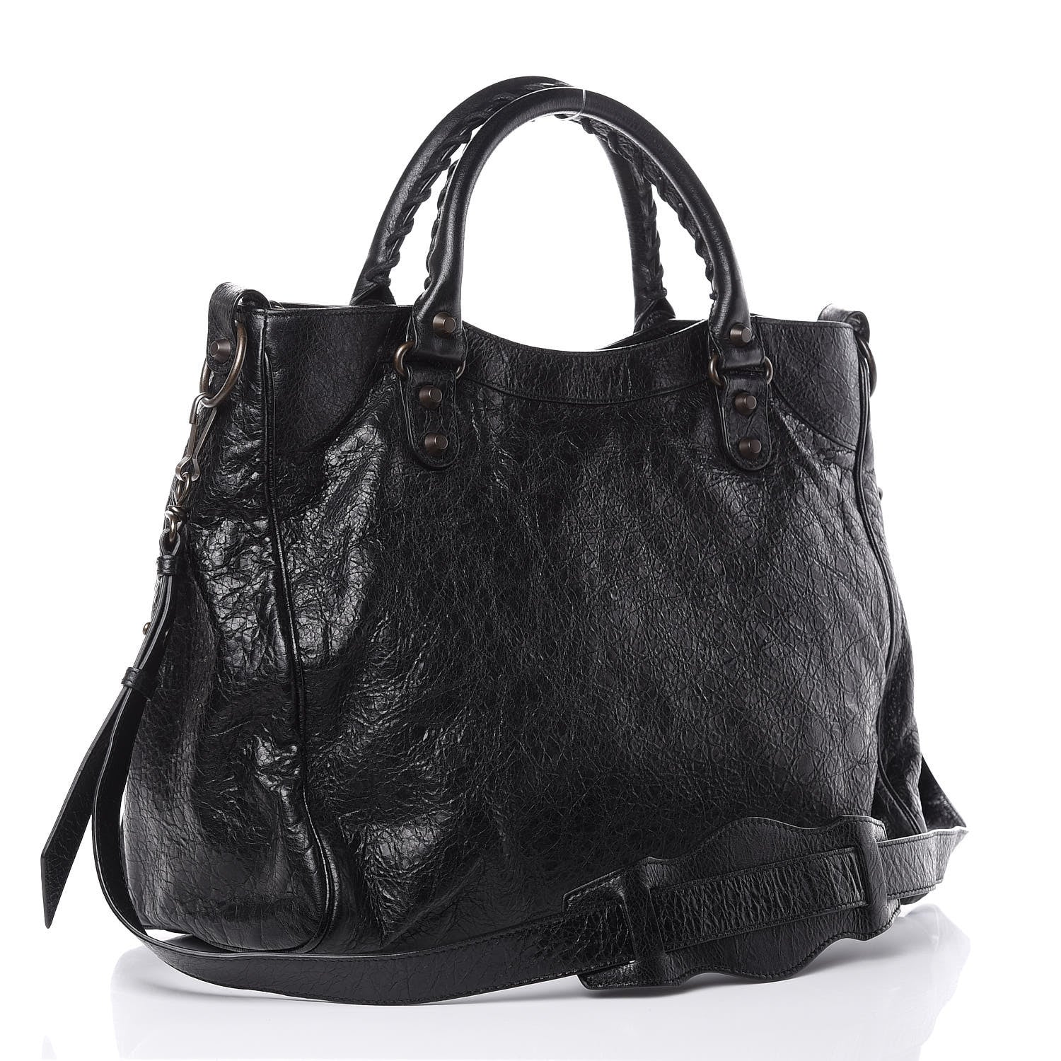 Balenciaga Agneau Classic Hardware Velo Black 3 of 9
