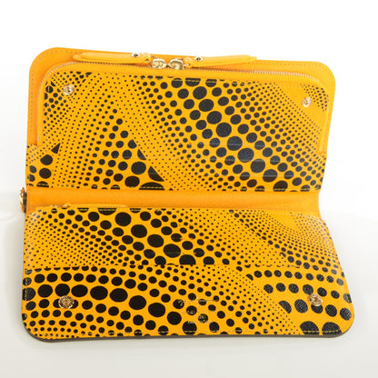 Louis Vuitton Monogram Kusama Waves Insolite Wallet Yellow 4 of 6