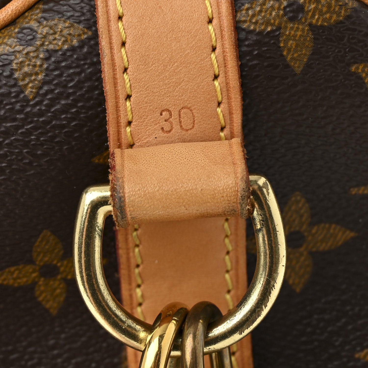 Louis Vuitton Monogram Speedy Bandouliere 30 8 of 15