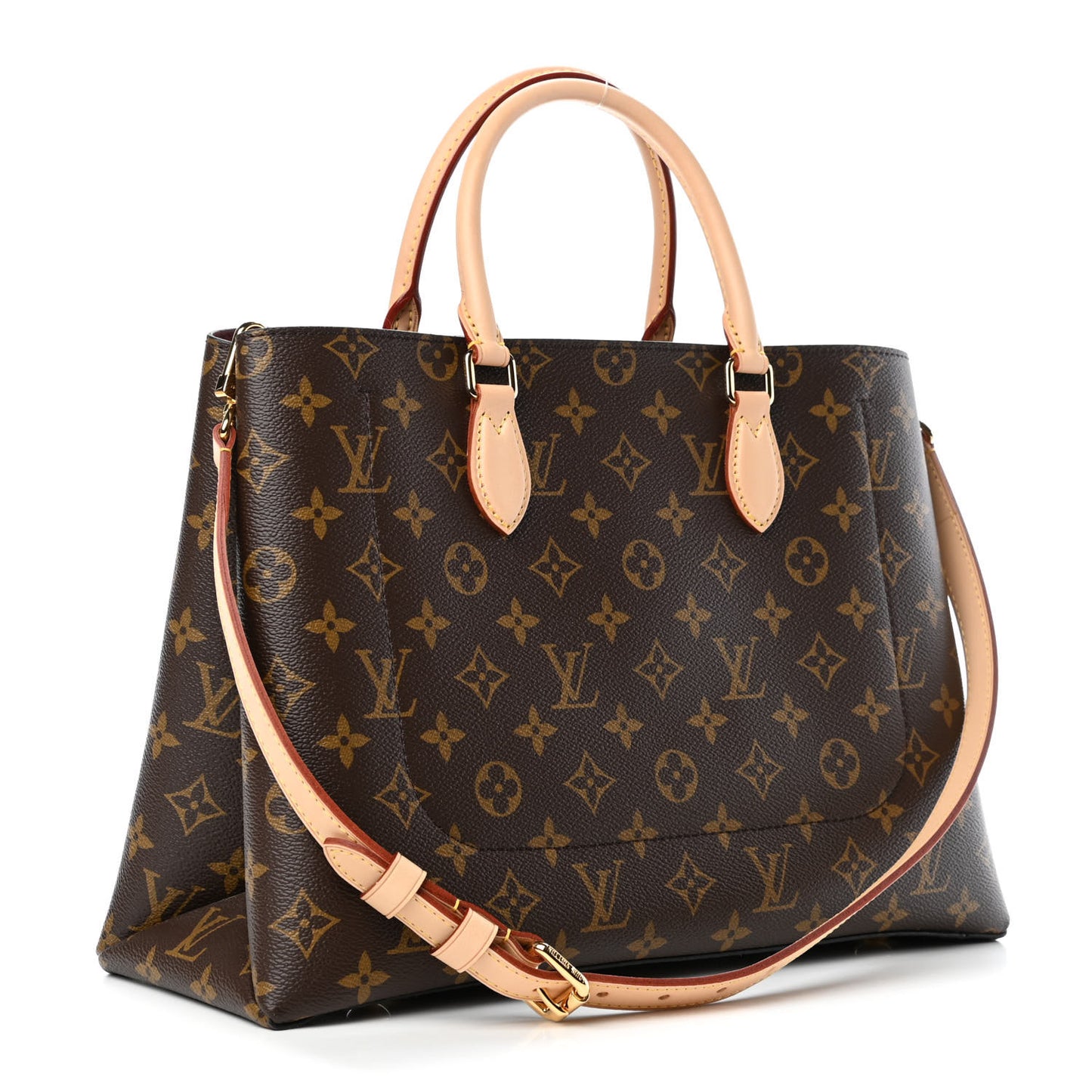 Monogram Flower Tote