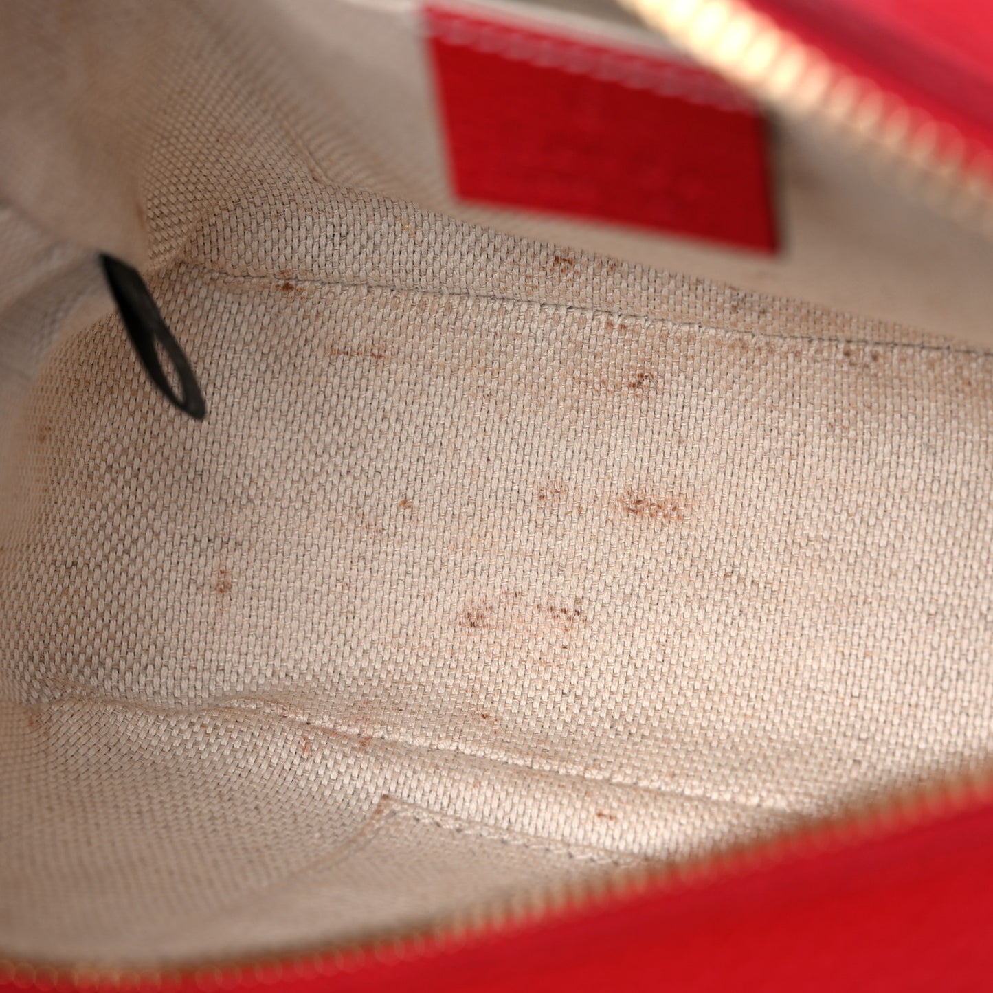 Pebbled Calfskin Small Soho Disco Bag Tabasco Red