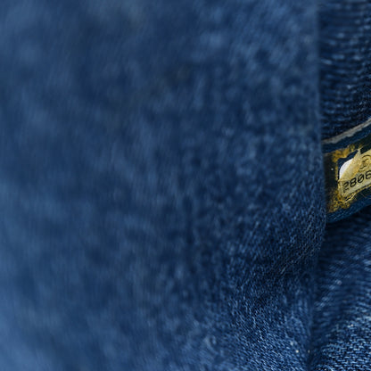 Chanel Denim Shearling Hieroglyph Flap Blue 7 of 11