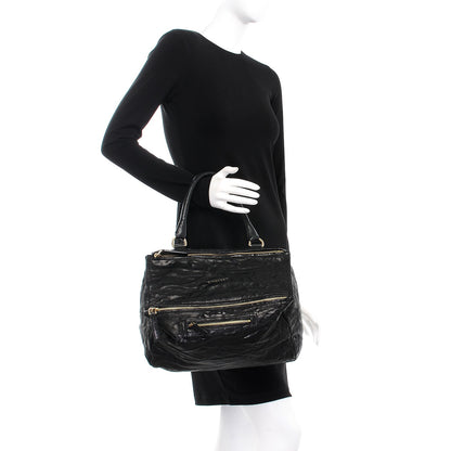 Givenchy Tumbled Sheepskin Medium Pandora Black 3 of 10