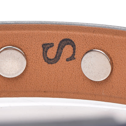 Hermes Swift Mini Dog Clous Ronds Bracelet T3 Bleu Electrique 4 of 5