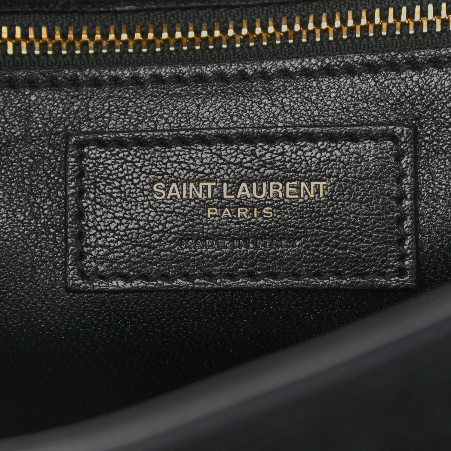 Saint Laurent Suede Carre Satchel Black 6 of 9