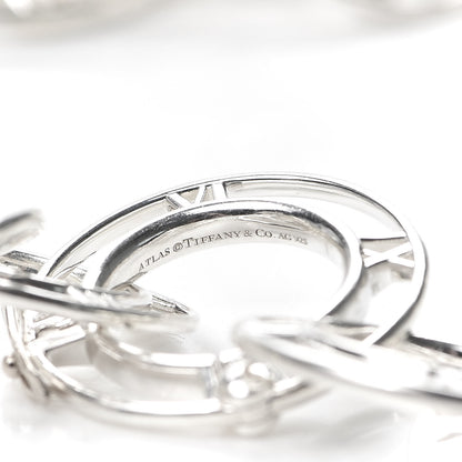 Tiffany Sterling Silver Atlas Link Necklace 4 of 5