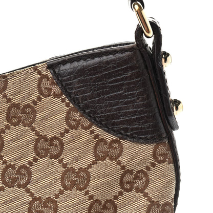 Gucci Monogram Hasler Hobo Dark Brown 12 of 17