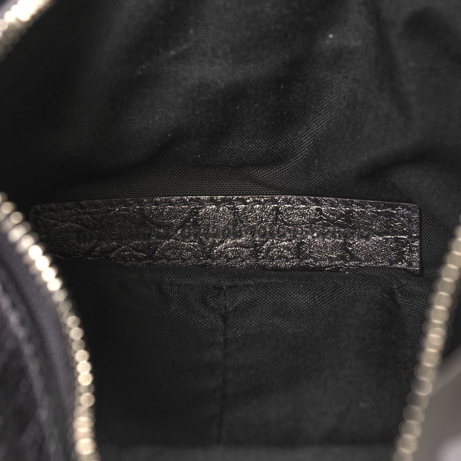Balenciaga Extra Supple Calfskin Crystal Crocodile Embossed Le Cagole Shoulder Bag XS Gunmetal 8 of 11