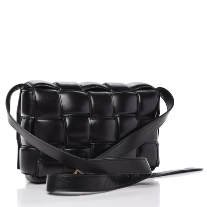Bottega Veneta Nappa Maxi Intreccio Padded Cassette Crossbody Bag Black 3 of 8