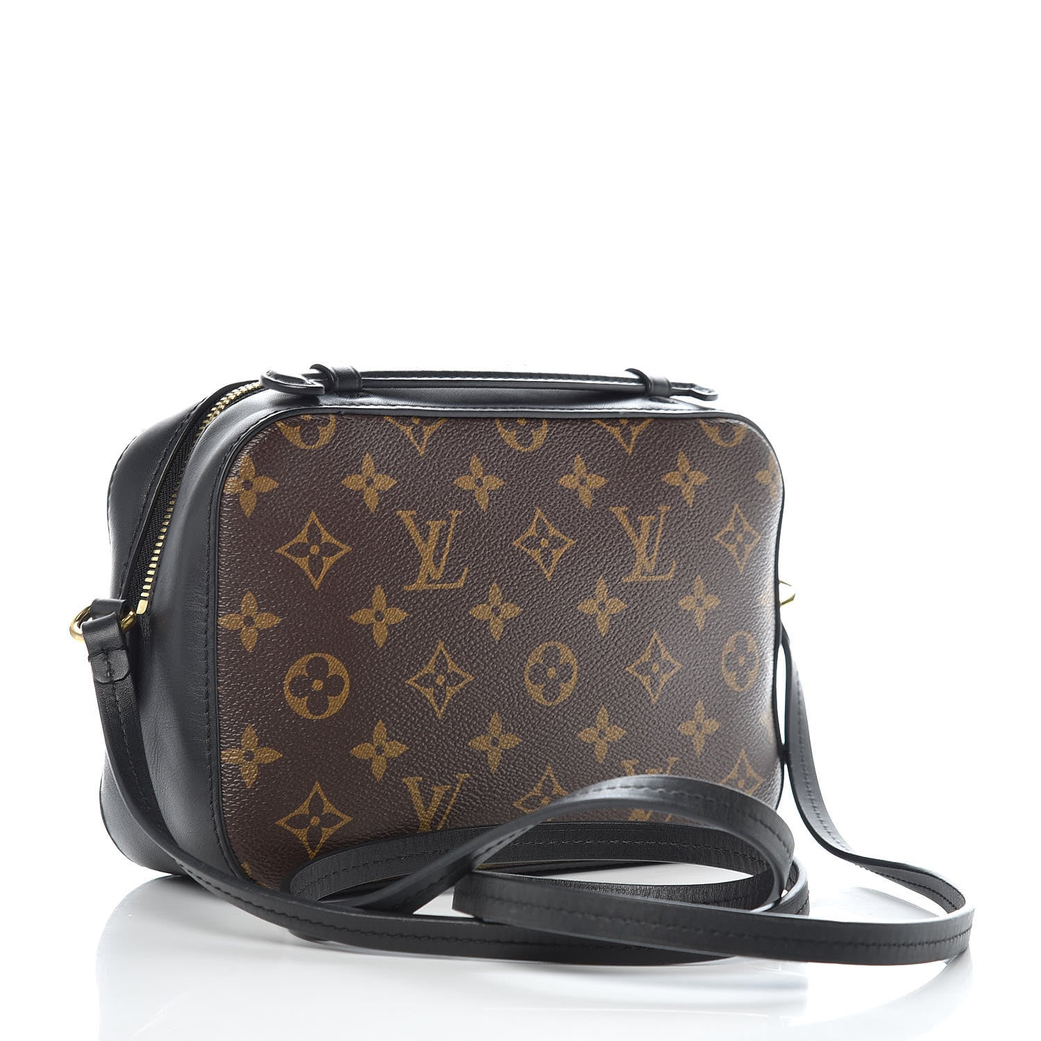Louis Vuitton Monogram Saintonge Black 3 of 9