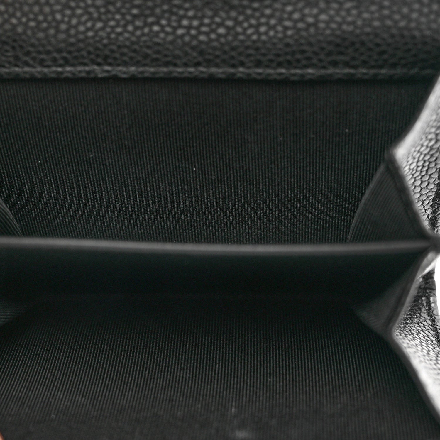 Chanel Caviar Quilted Flap Card Holder Wallet Black 6 of 9