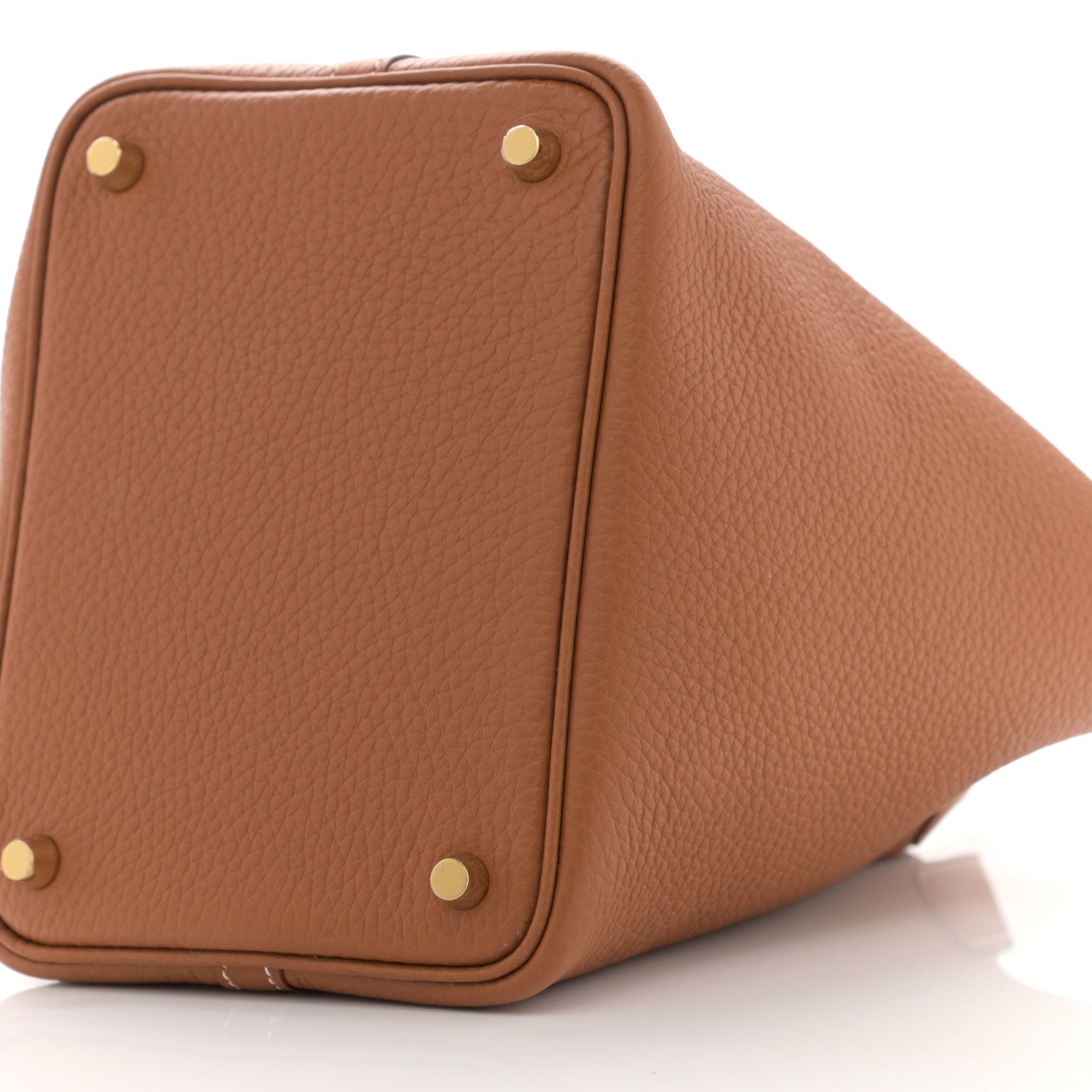 Hermes Taurillon Clemence Picotin Lock 18 PM Gold 9 of 10
