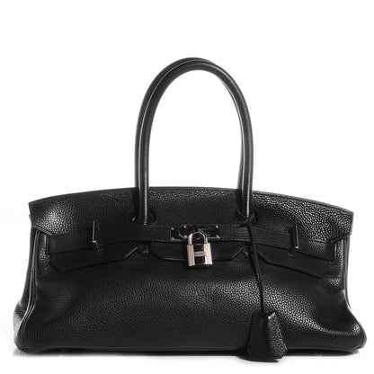 Hermes Taurillon Clemence JPG Birkin 42 Black 1 of 10