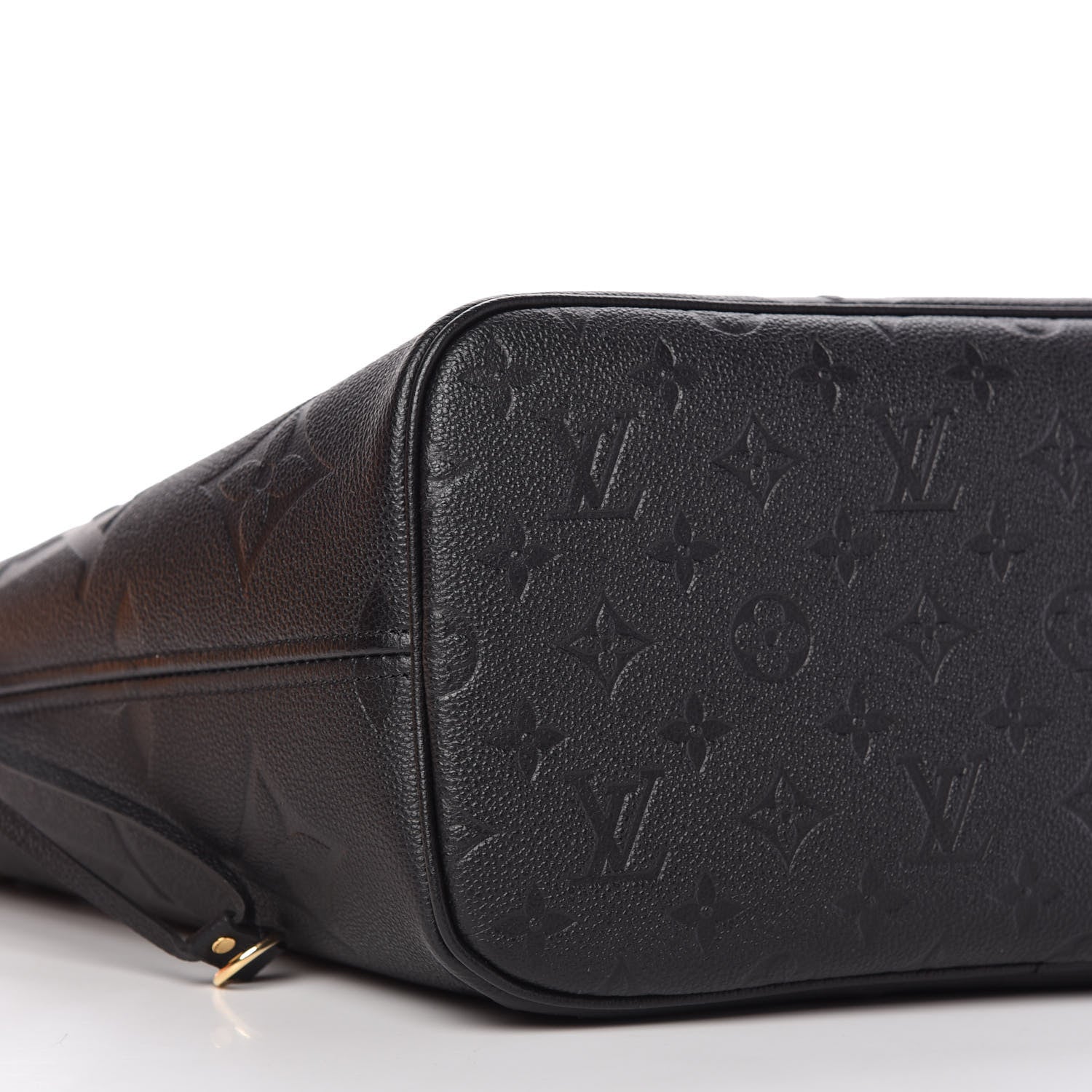 Louis Vuitton Empreinte Monogram Giant Neverfull MM Black 6 of 10