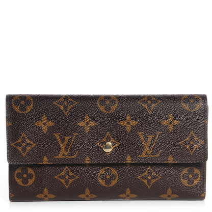 Louis Vuitton Monogram Porte Tresor International Wallet 1 of 7