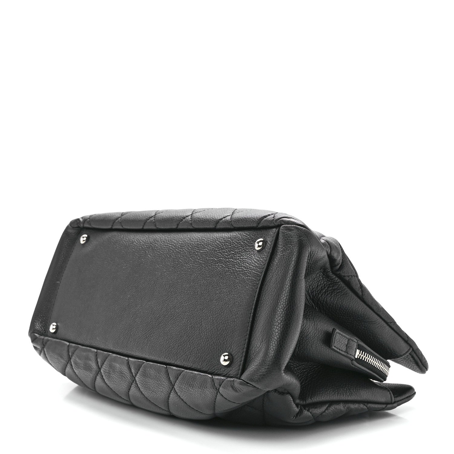 Chanel Caviar Quilted Timeless CC Soft Tote Black 8 of 10