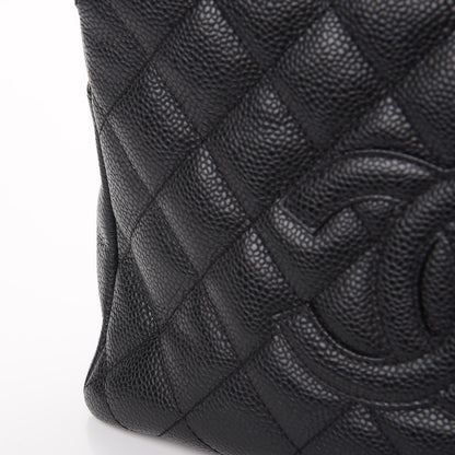 Chanel Caviar Quilted Petit Timeless Tote PTT Black 9 of 9