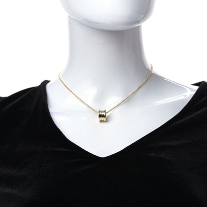 Bulgari 18K Yellow Gold B.Zero1 Pendant Necklace 2 of 8