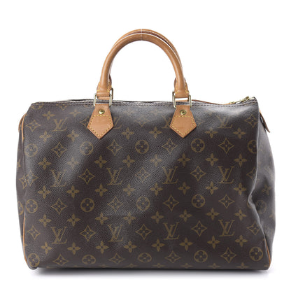 Louis Vuitton Monogram Speedy 35 1 of 11