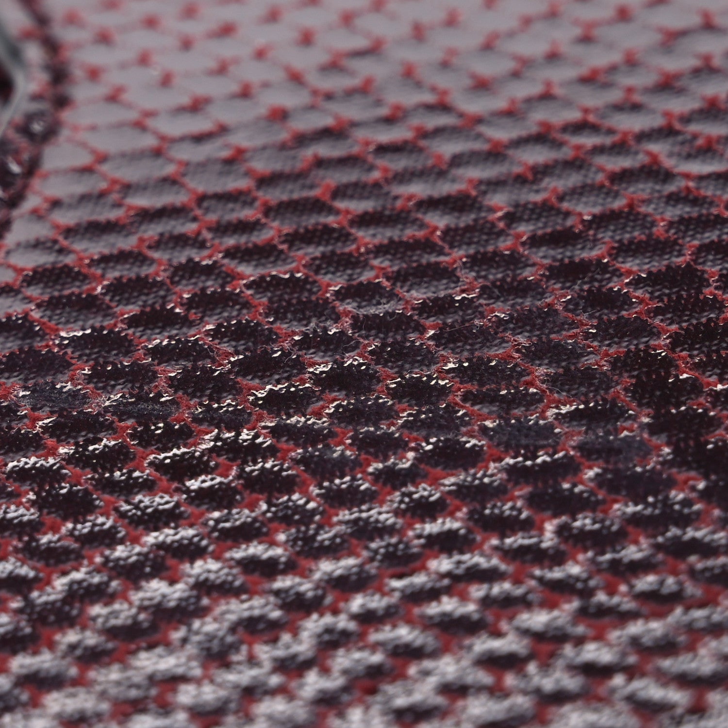 Jimmy Choo Calfskin Lizard Embossed Crystal Cheri Crossbody Bordeaux 11 of 13