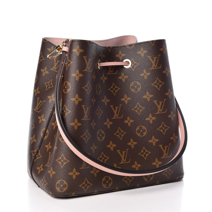 Louis Vuitton Monogram Neonoe MM Rose Poudre 4 of 8