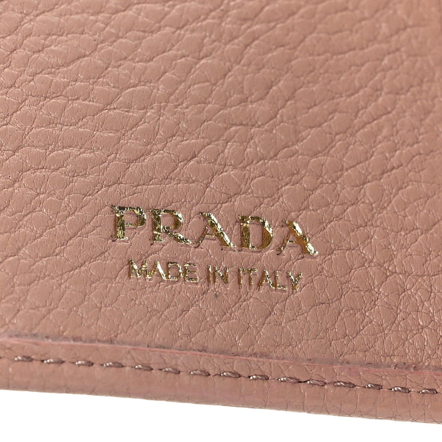 Vitello Grain 6 Key Holder Cipria