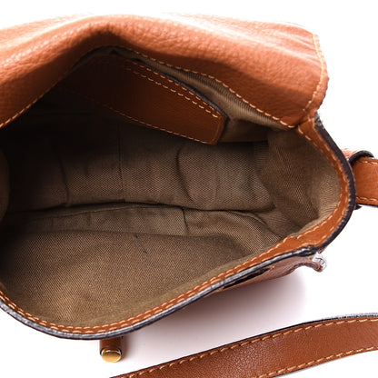 Chloe Calfskin Mini Marcie Round Crossbody Bag Tan 4 of 9
