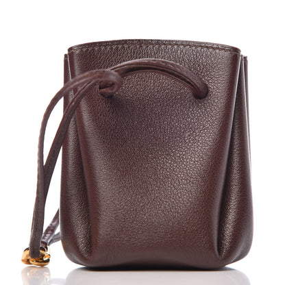 Hermes Veau Gulliver Vespa Pouch Havane 9 of 11